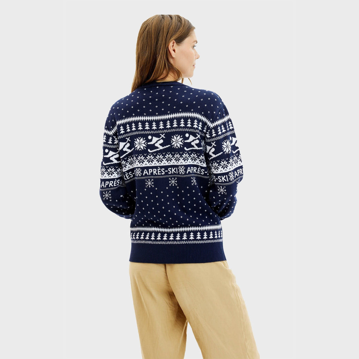 Women's Nordic Knit Après-Ski Christmas Jumper For Winter | Bethany_5