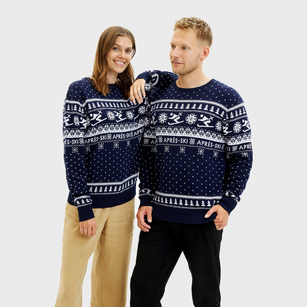 Women's Nordic Knit Après-Ski Christmas Jumper For Winter | Bethany_6