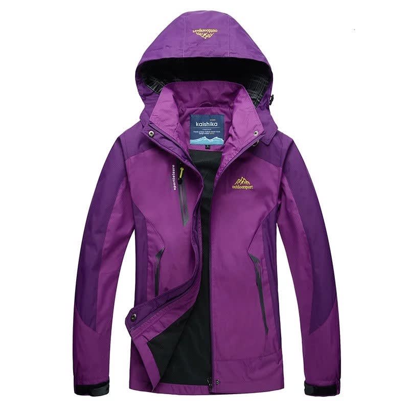 Women's Sporty Hooded Ski Jacket For Winter | Helena_2