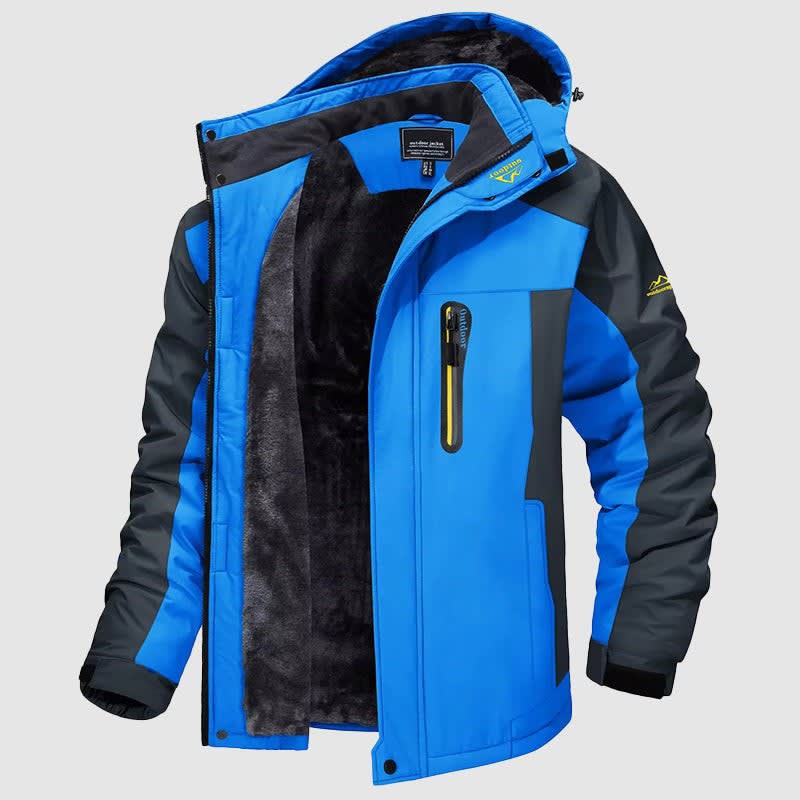Men's Waterproof Hooded Ski Jacket For Winter | Jacob_3