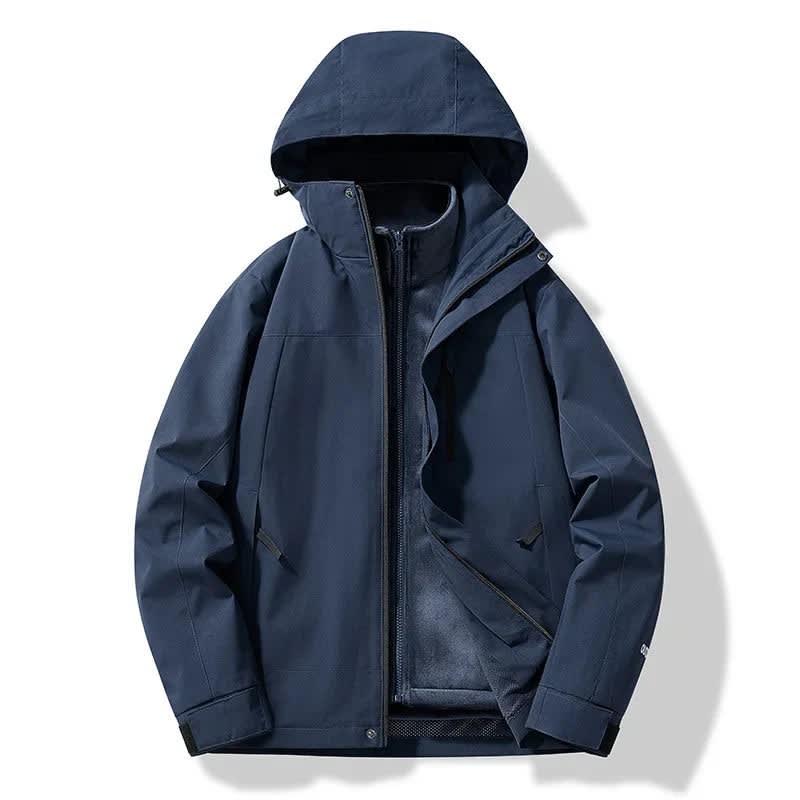 Women's Color Block Hooded Ski Jacket For Winter | Fiona_2