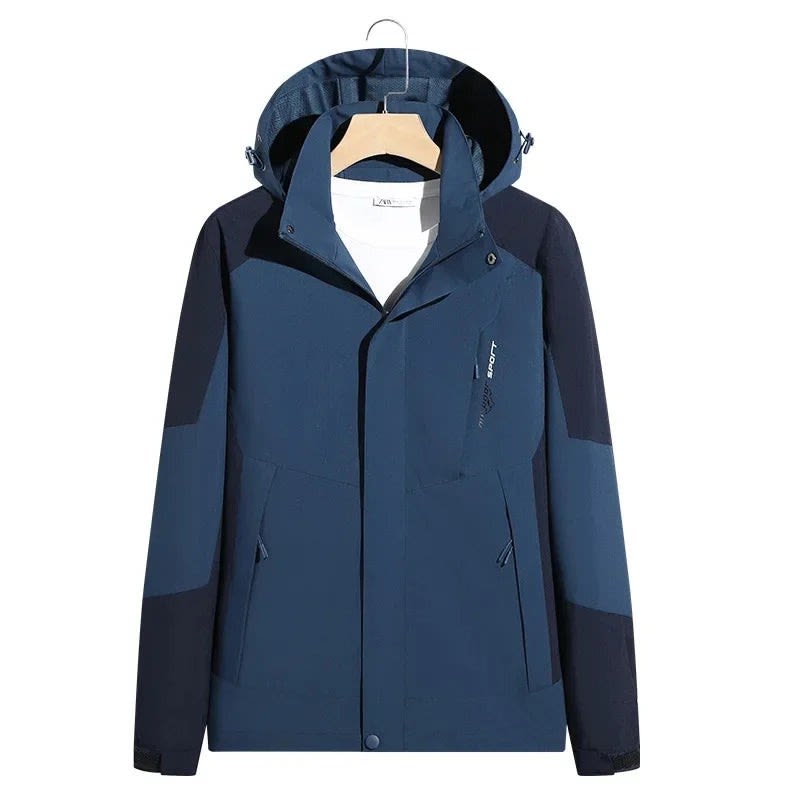Women's Windproof Color Block Ski Jacket For Winter | Phoebe_5