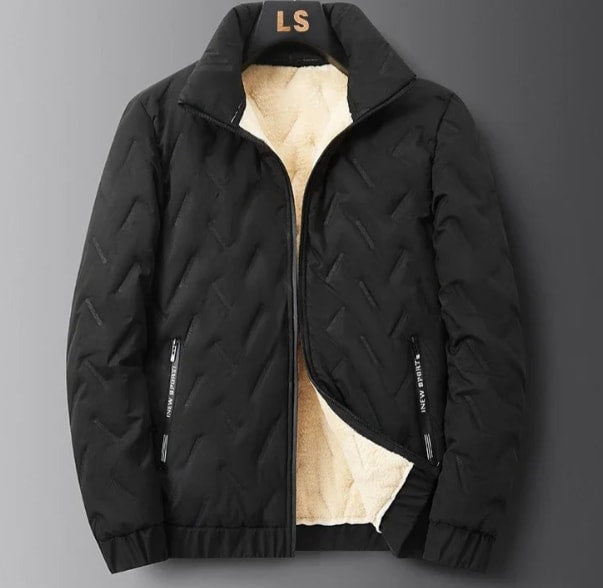 Men's Sherpa Lined Puffer Ski Jacket For Winter | Lucas_6