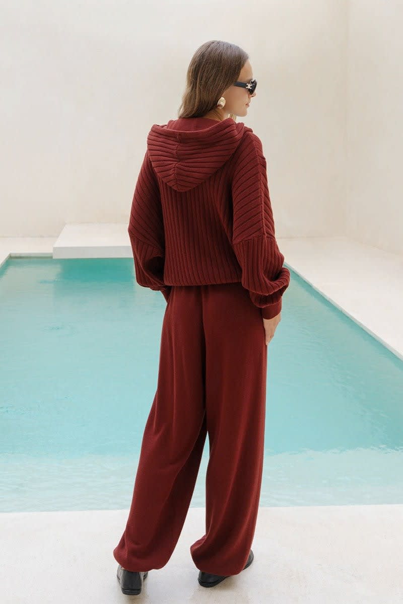 Women's Rib Knit Two Piece Set | Juliette_3