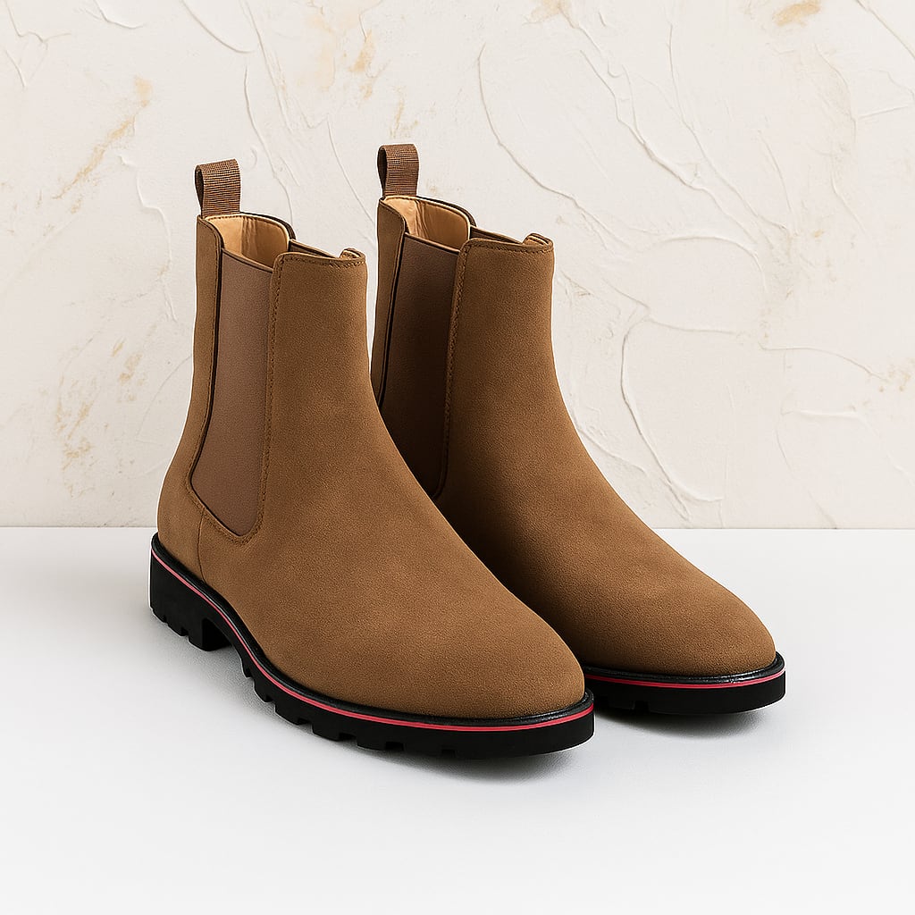 Men's Suede Chelsea Boots | Barra_9