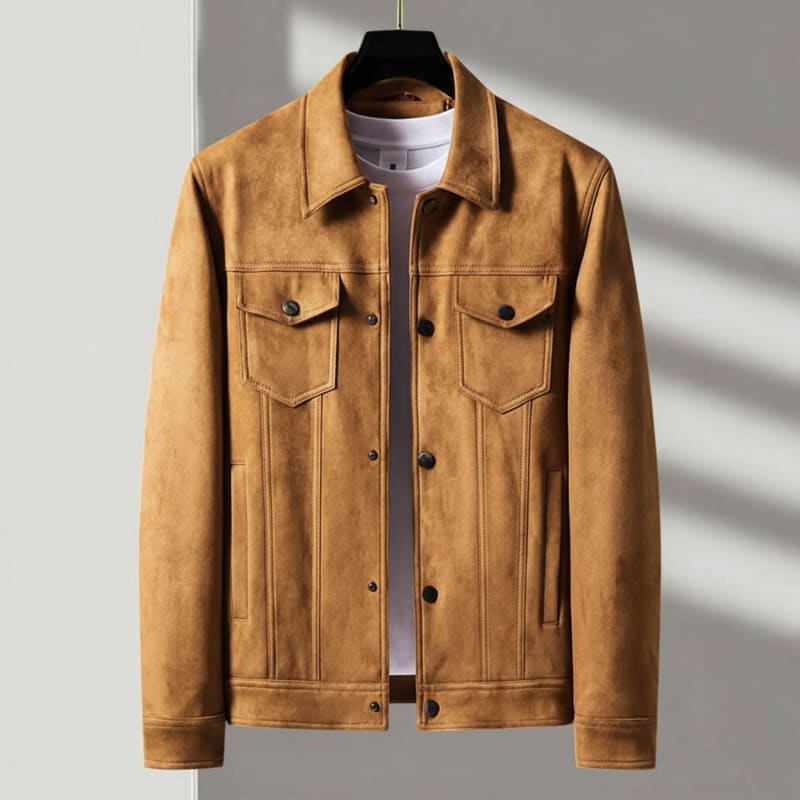 Men's Button Front Trucker Jacket | Stanley_1