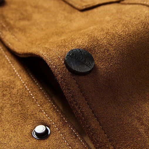 Men's Button Front Trucker Jacket | Stanley_7