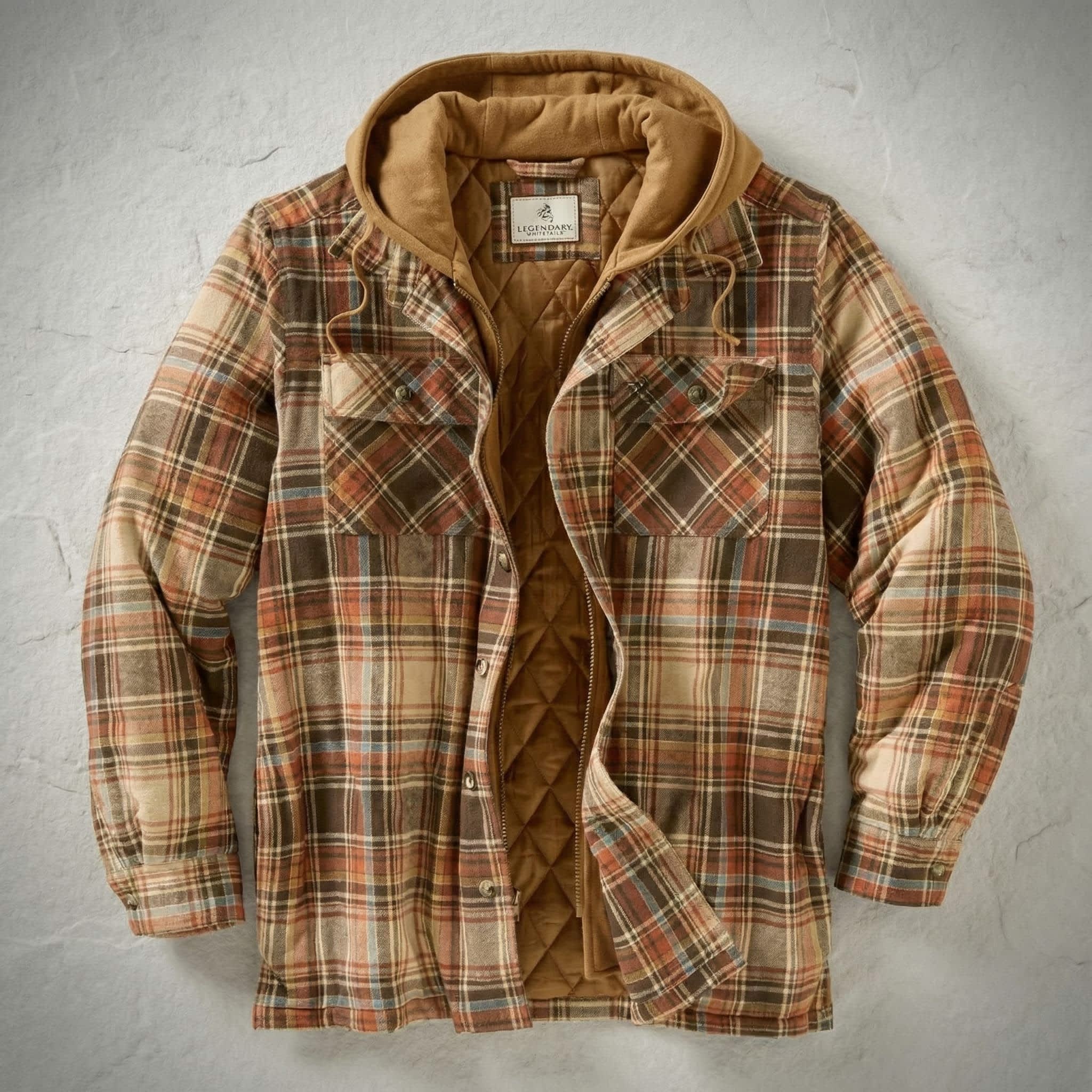 Men's Flannel Hooded Field Jacket | Lorne_3