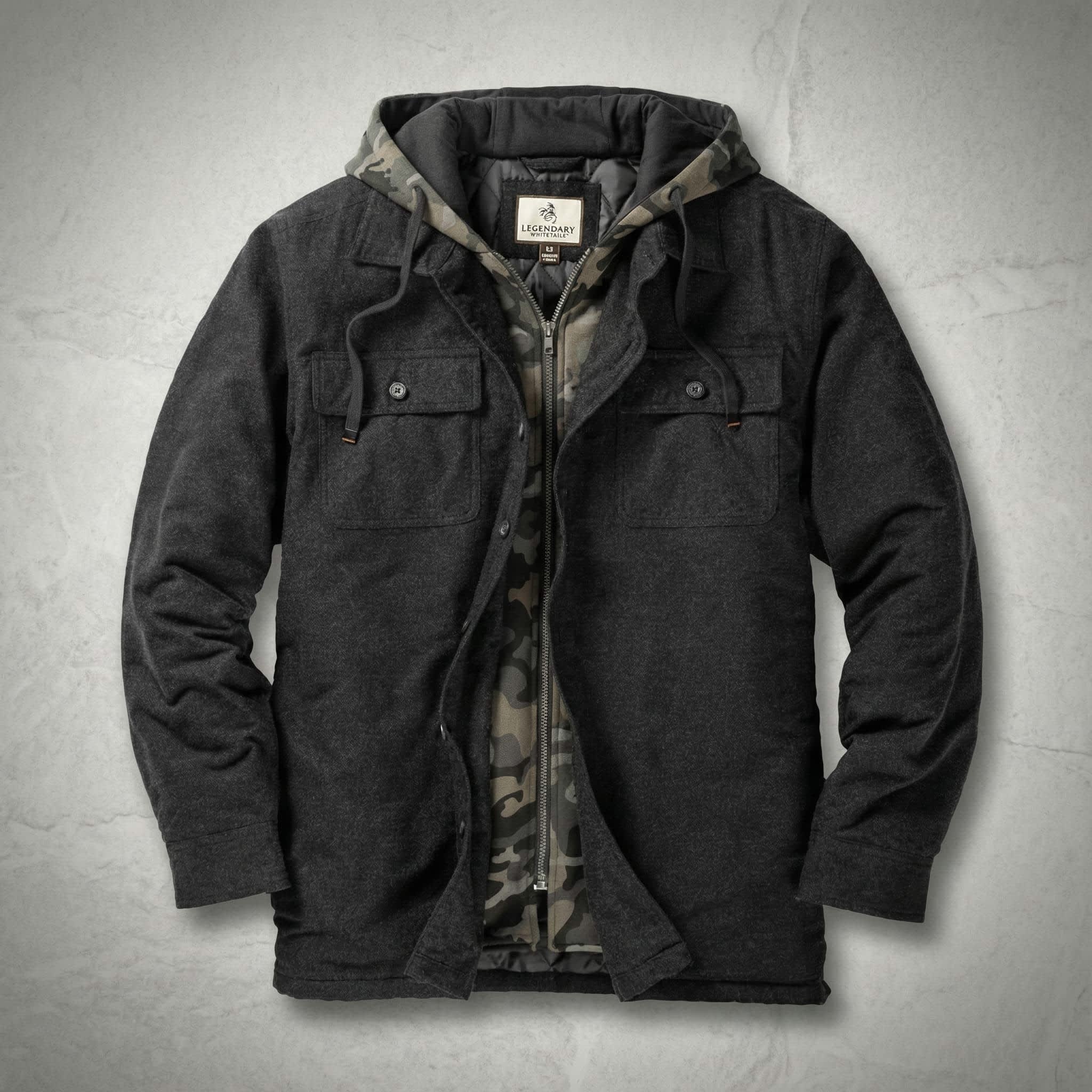 Men's Flannel Hooded Field Jacket | Lorne_5