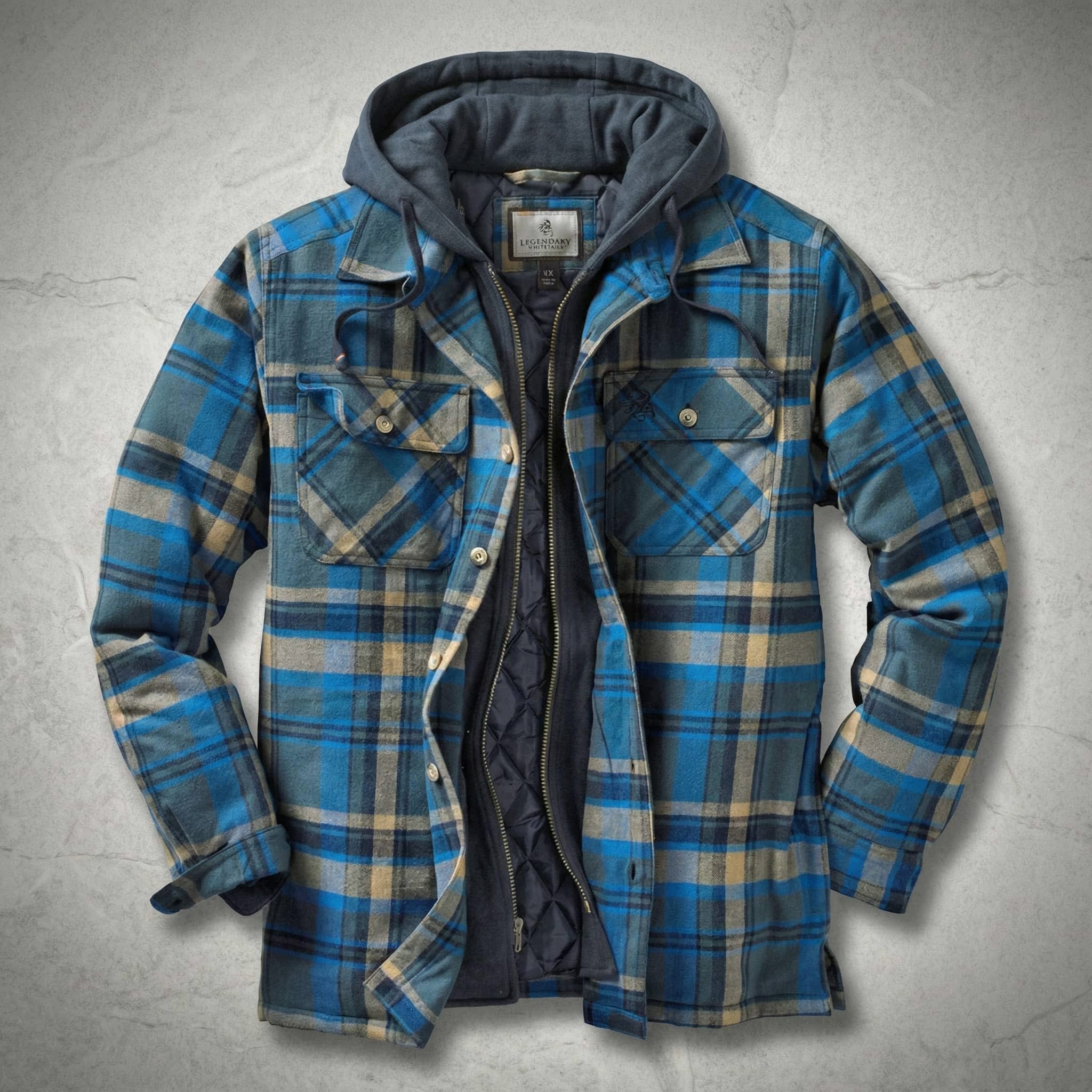 Men's Flannel Hooded Field Jacket | Lorne_7
