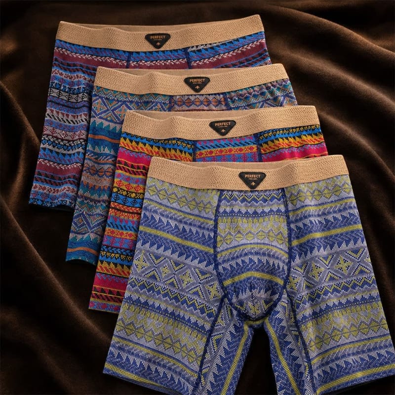 Men's Long Leg Cotton Boxer Briefs | Digby_1