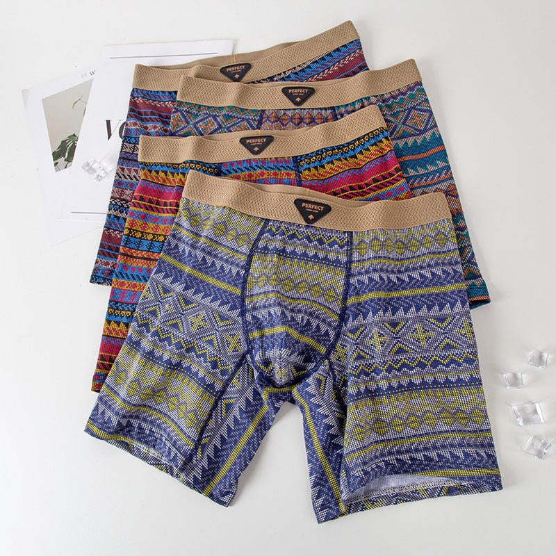 Men's Long Leg Cotton Boxer Briefs | Digby_3