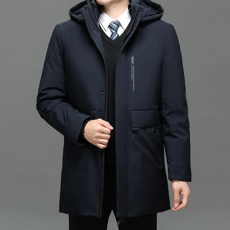 Men's Hooded Duck Down Puffer Coat | Oscar_9