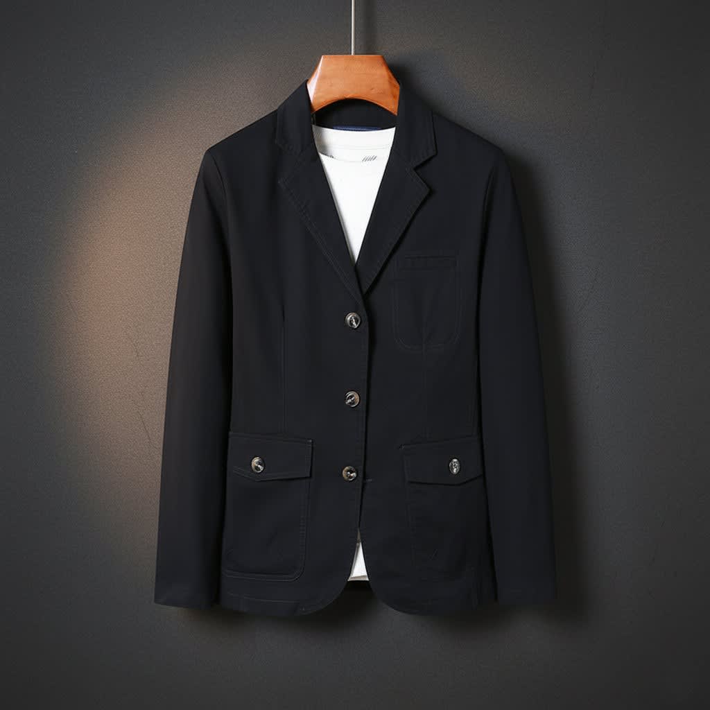 Men's Washed Cotton Field Jacket | Finlay_7