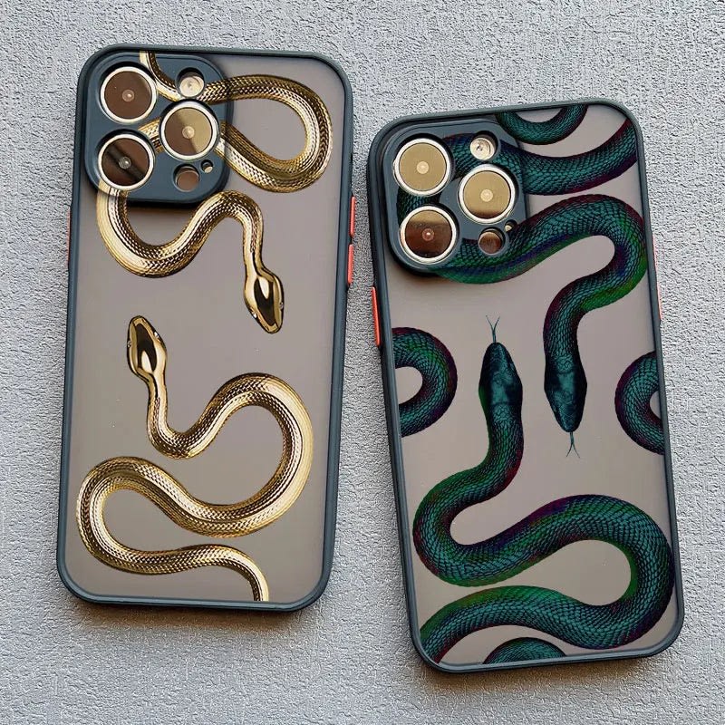 Women's Snake Print iPhone Case | Michaela_1
