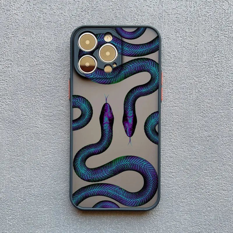 Women's Snake Print iPhone Case | Michaela_5