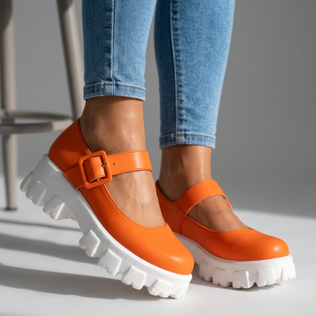 Women's Chunky Platform Mary Jane Shoes | Anthea_6