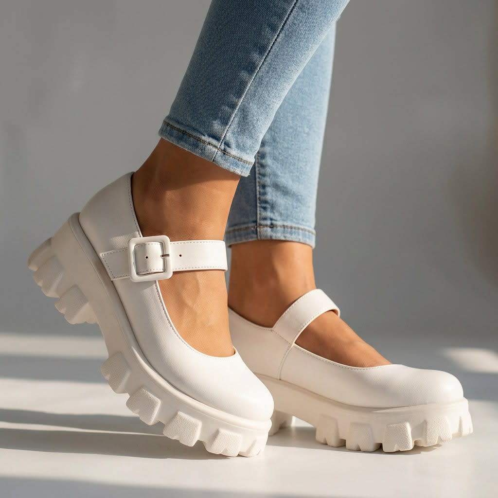 Women's Chunky Platform Mary Jane Shoes | Anthea_7