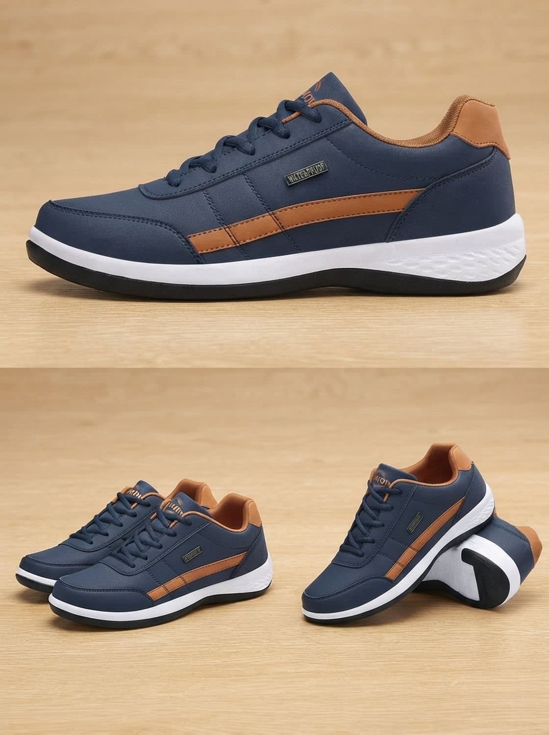 Men's Waterproof Lace-Up Orthopedic Trainers | Jolyon_4