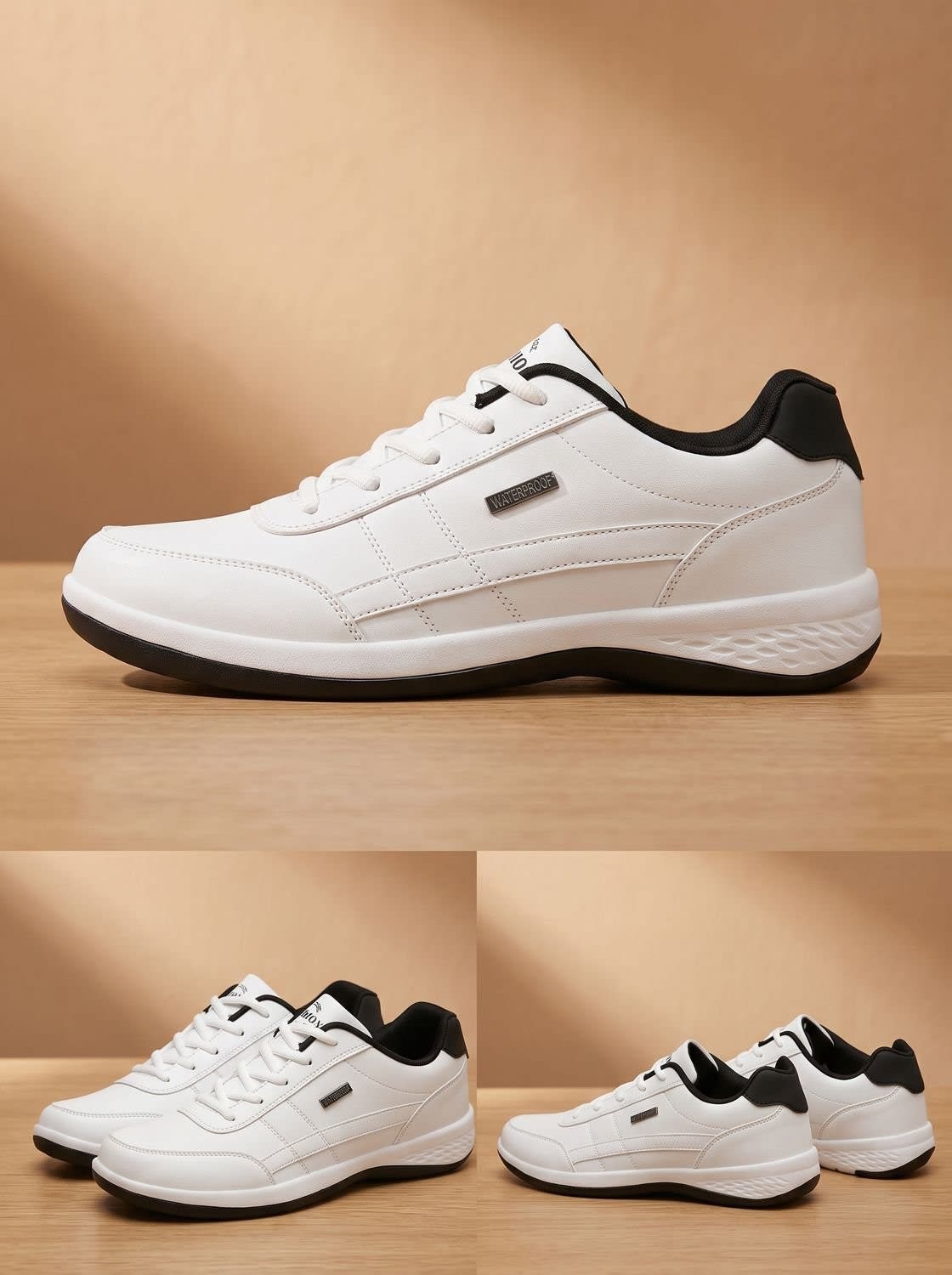 Men's Waterproof Lace-Up Orthopedic Trainers | Jolyon_7