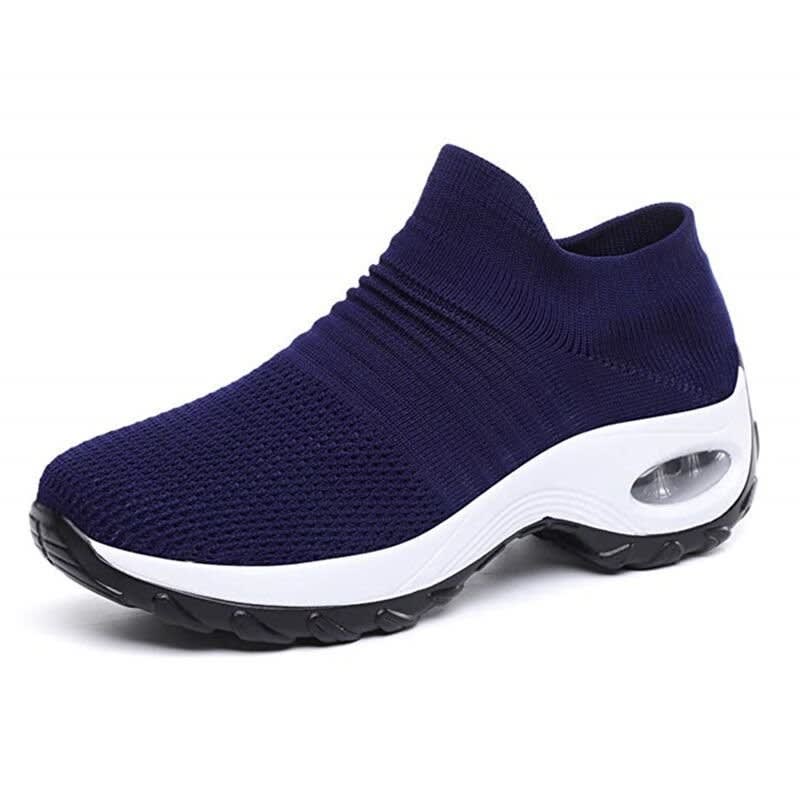 Women's Ribbed Sock Orthopedic Trainers | Rosalyn_7