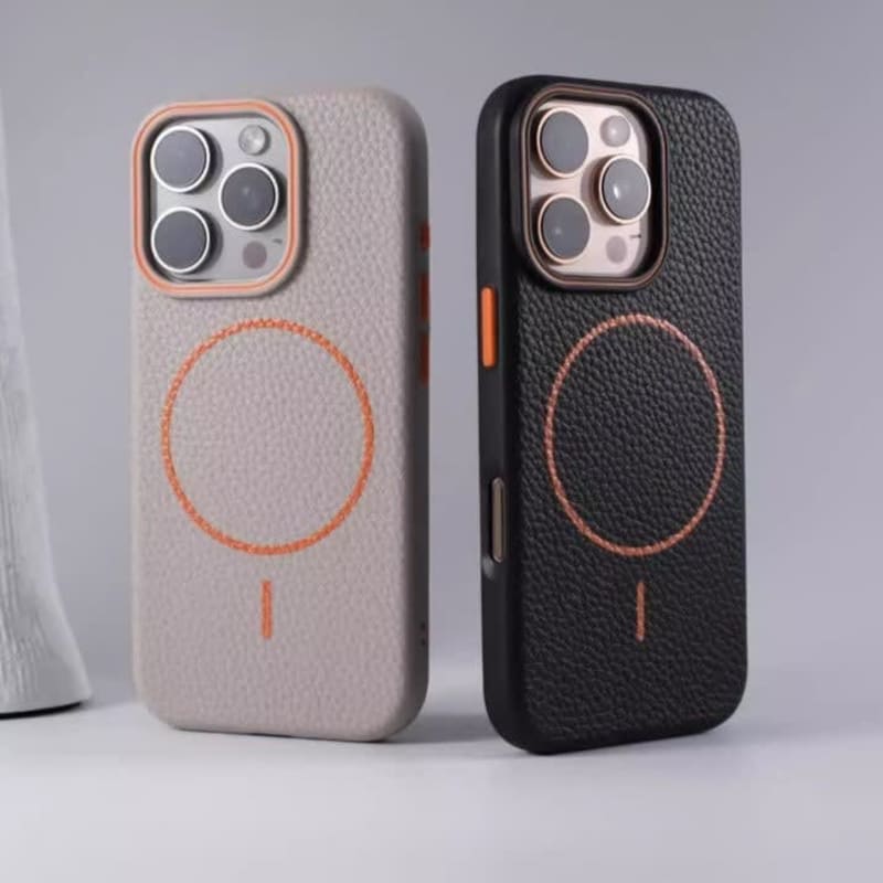 Men's Textured Leather Look iPhone Case | Gary_1
