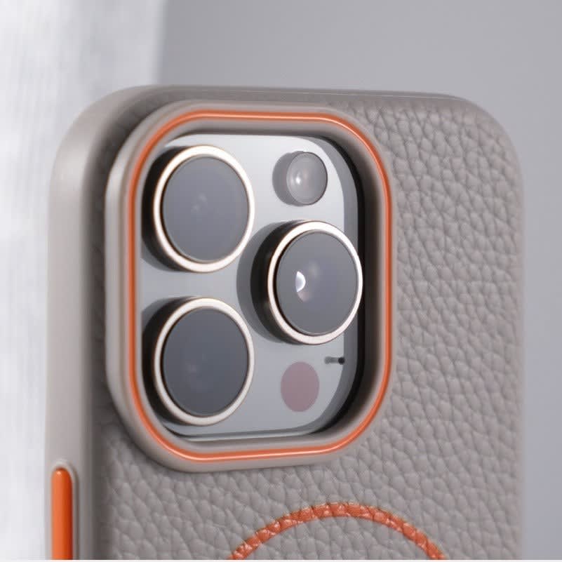 Men's Textured Leather Look iPhone Case | Gary_4