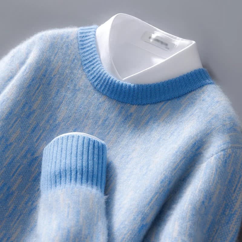 Men's Cashmere Round Neck Jumper | Duke_1