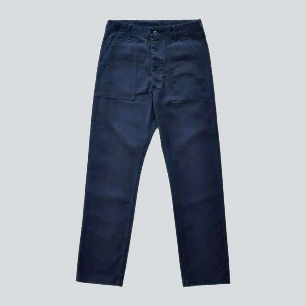 Men's Straight Leg Utility Trousers | Steven_11