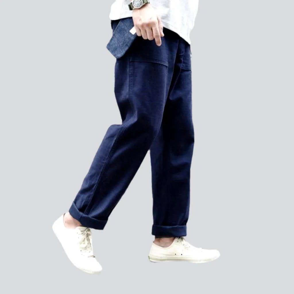 Men's Straight Leg Utility Trousers | Steven_12