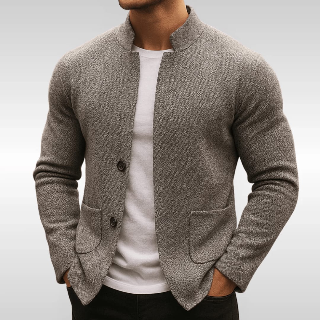 Men's Textured Knit Blazer | Archie_3