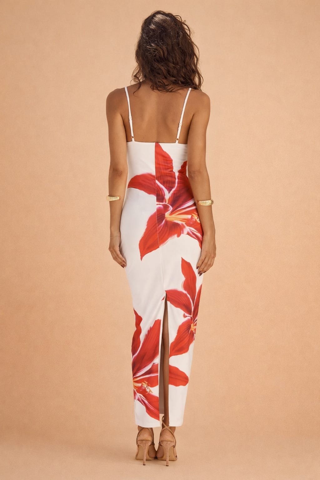 Women's Floral Bodycon Maxi Dress | Natalie Reynolds_5