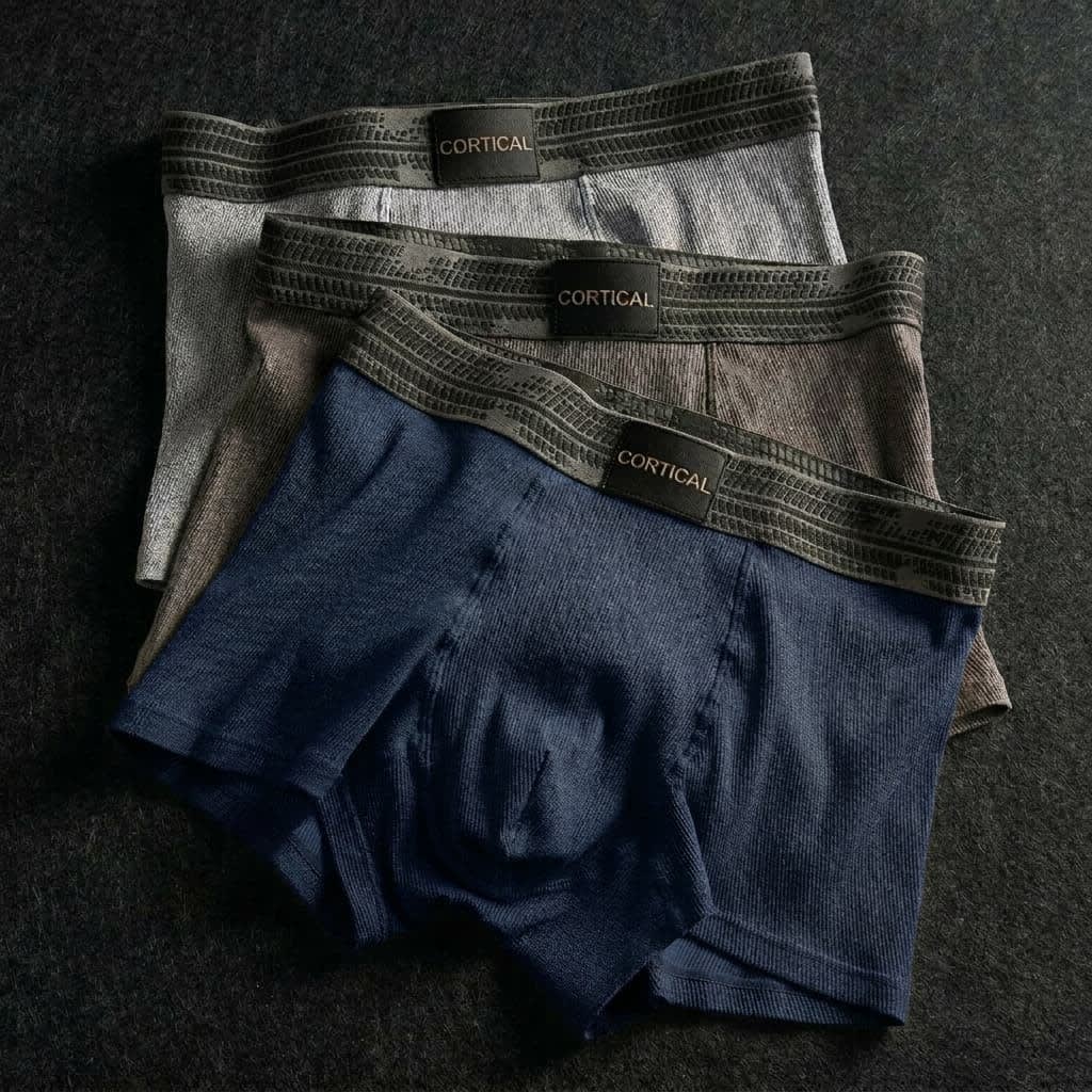 Men's Stretch Organic Cotton Boxer Briefs | Granville_2