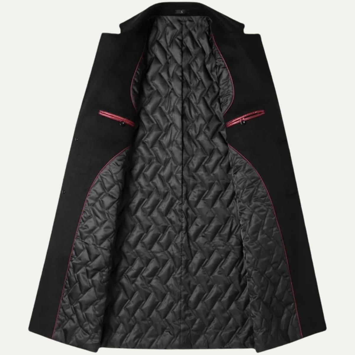 Men's Longline Tailored Winter Coat | Kingsley_6