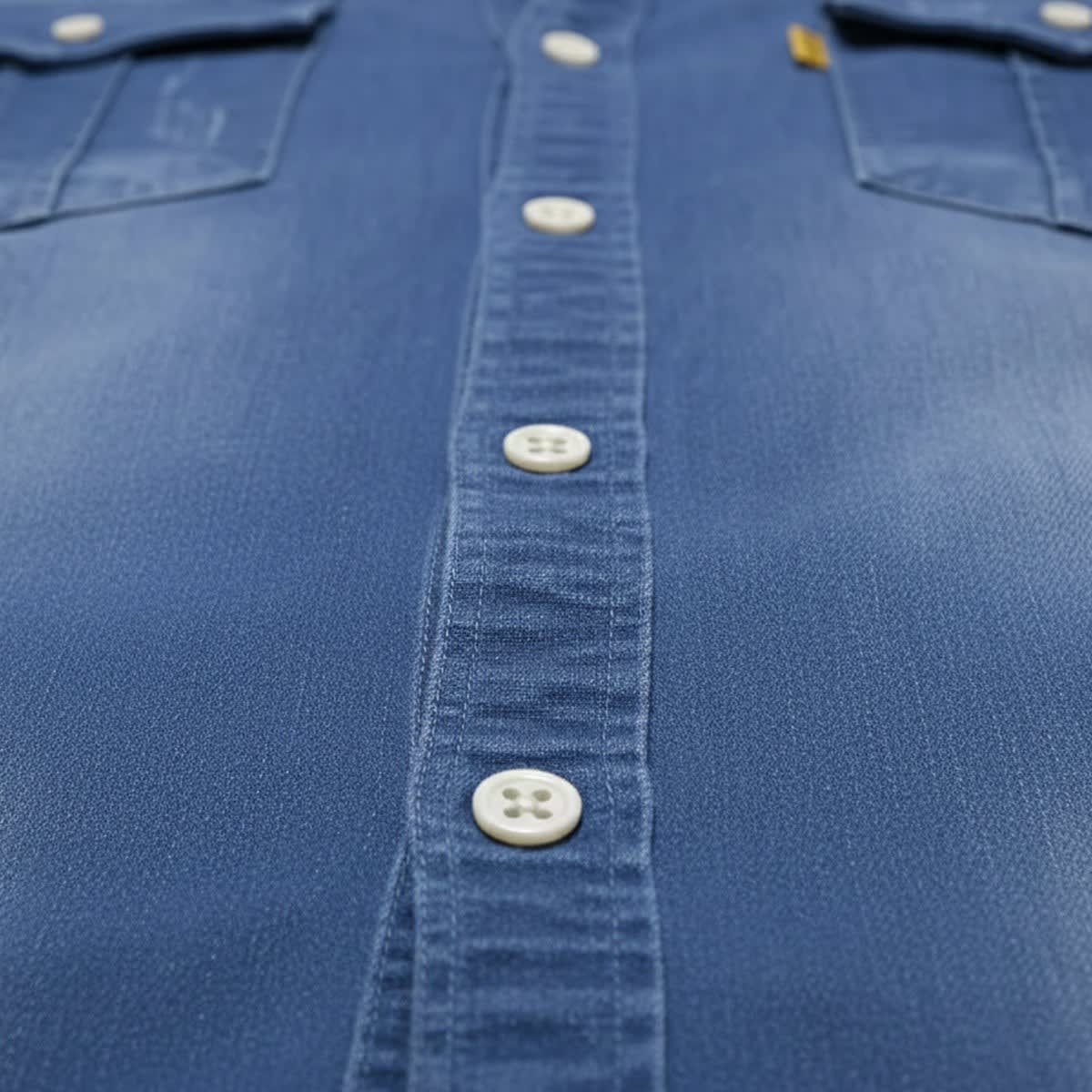 Men's Slim Fit Denim Shirt | Jem_4