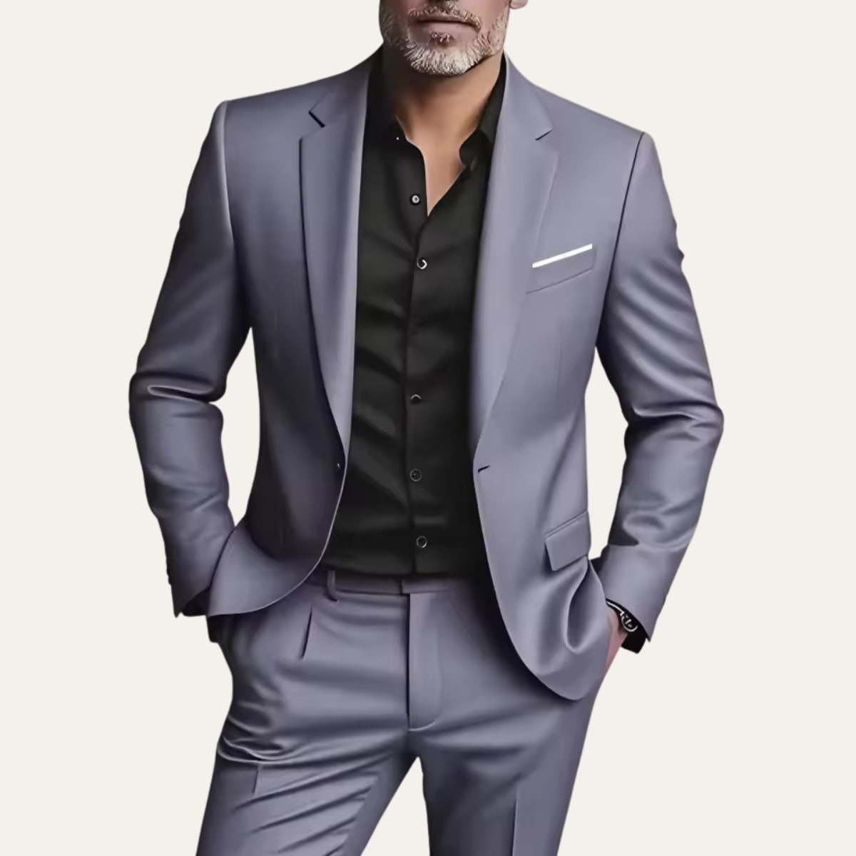 Men's Slim Fit Business Suit | Cailean_5