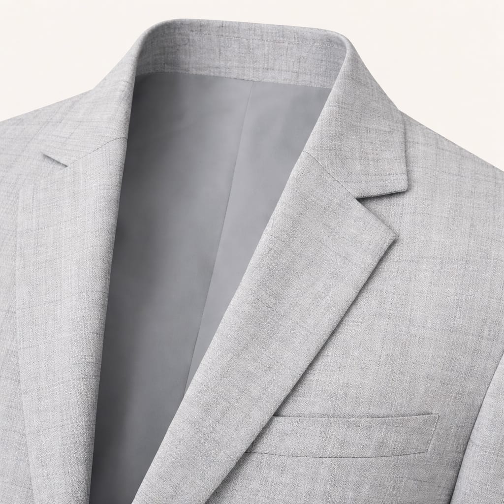 Men's Slim Fit Single Breasted Blazer | Wesley_8