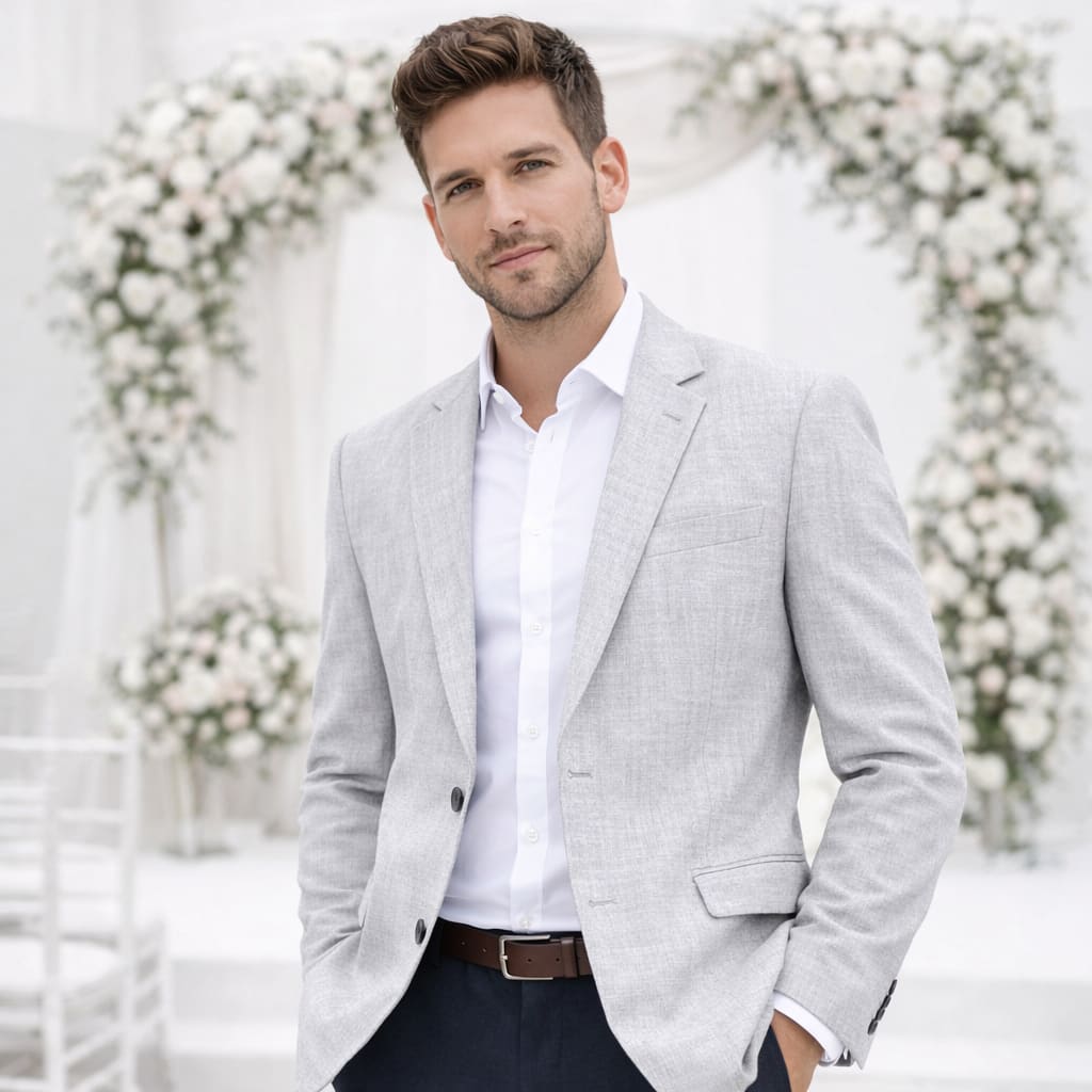 Men's Lightweight Slim Fit Blazer | Rhodri_2