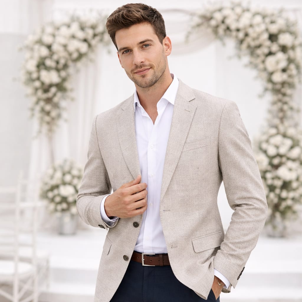 Men's Lightweight Slim Fit Blazer | Rhodri_4