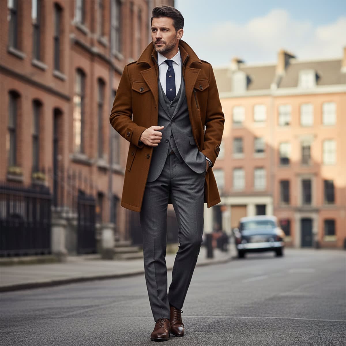 Men's Insulated Slim Fit Winter Coat | Maurice_9