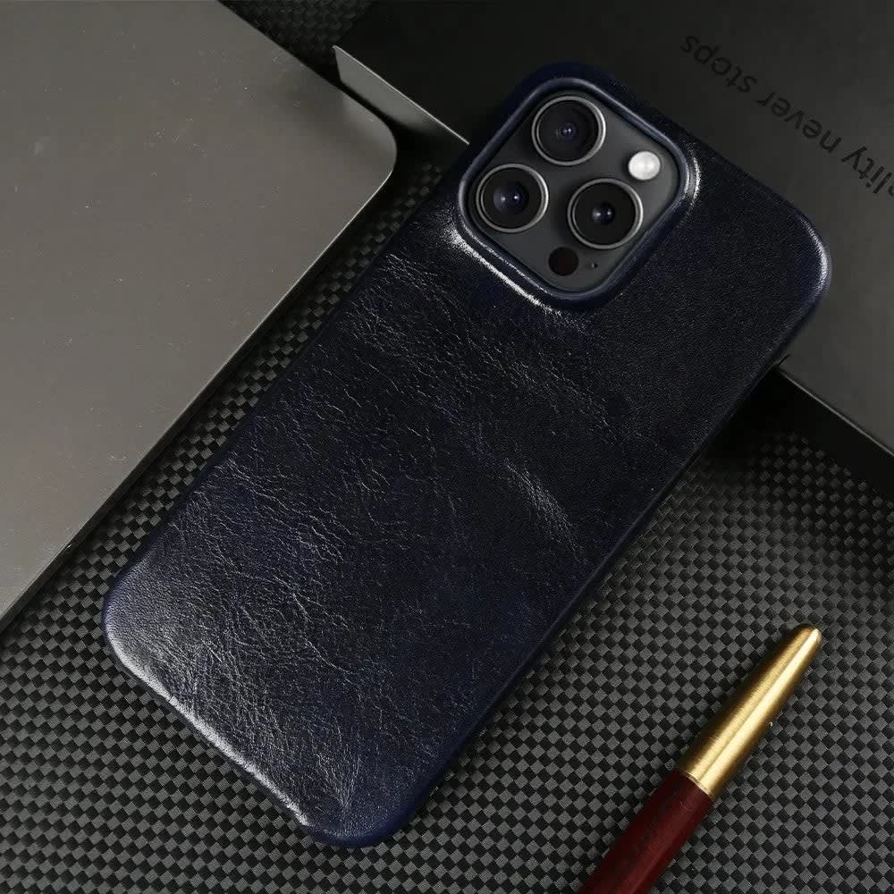 Men's Genuine Leather iPhone Case | Gregory_11