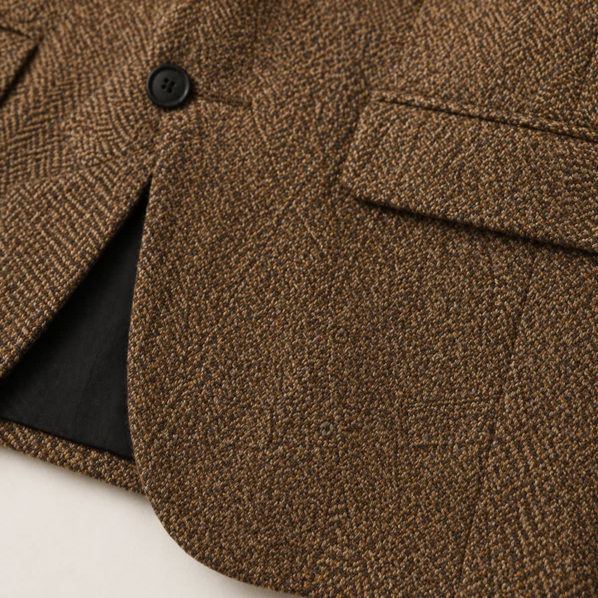 Men's Wool Blend Herringbone Blazer | Emmett_4