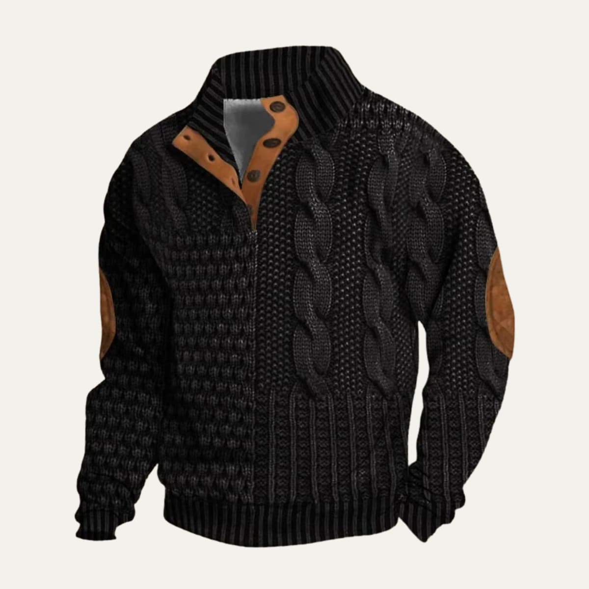 Men's Cable Knit Jumper | Lance_2