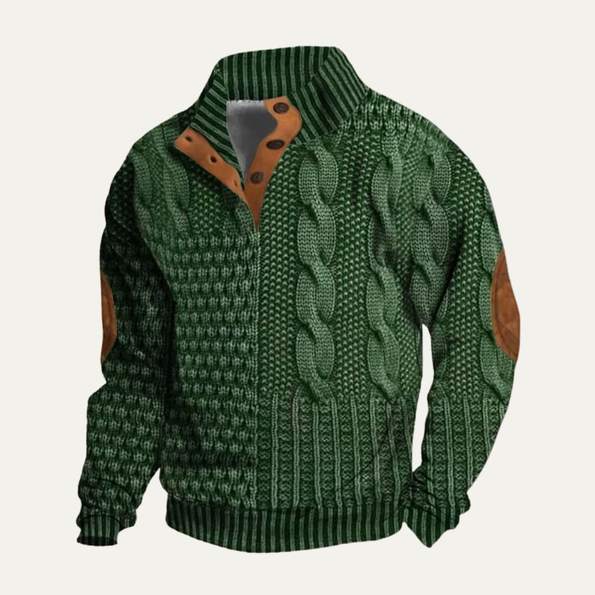 Men's Cable Knit Jumper | Lance_4