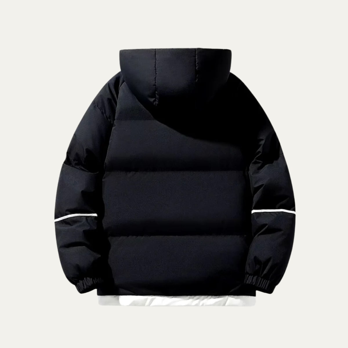 Men's Waterproof Hooded Puffer Jacket | Kevin_3