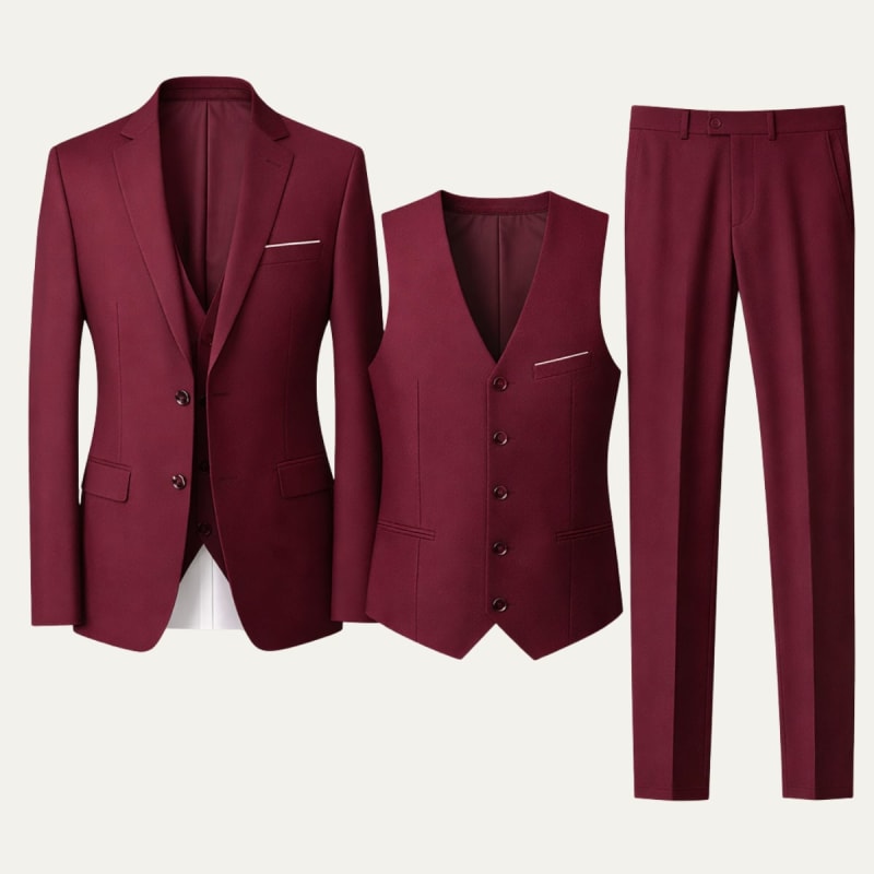 Men's 3 Piece Wedding Suit | Craig_1