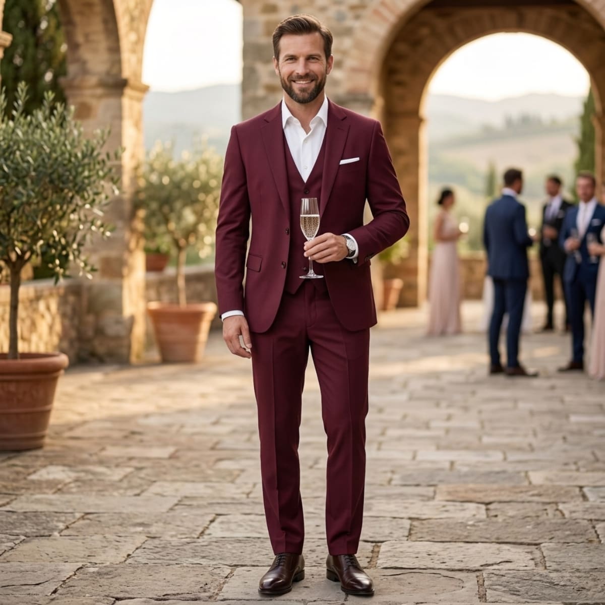Men's 3 Piece Wedding Suit | Craig_11