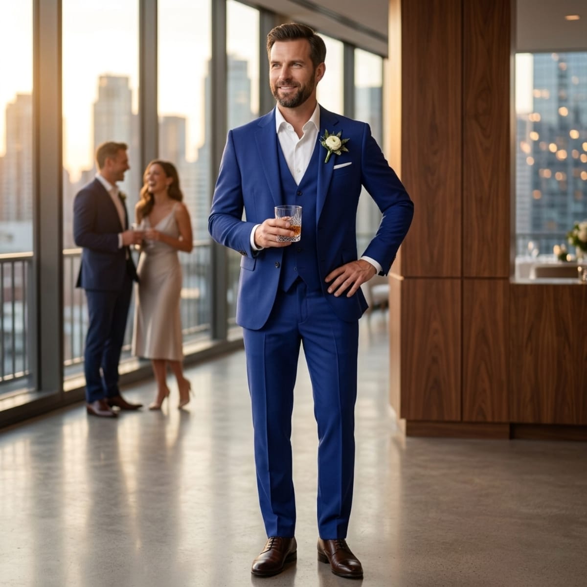 Men's 3 Piece Wedding Suit | Craig_12