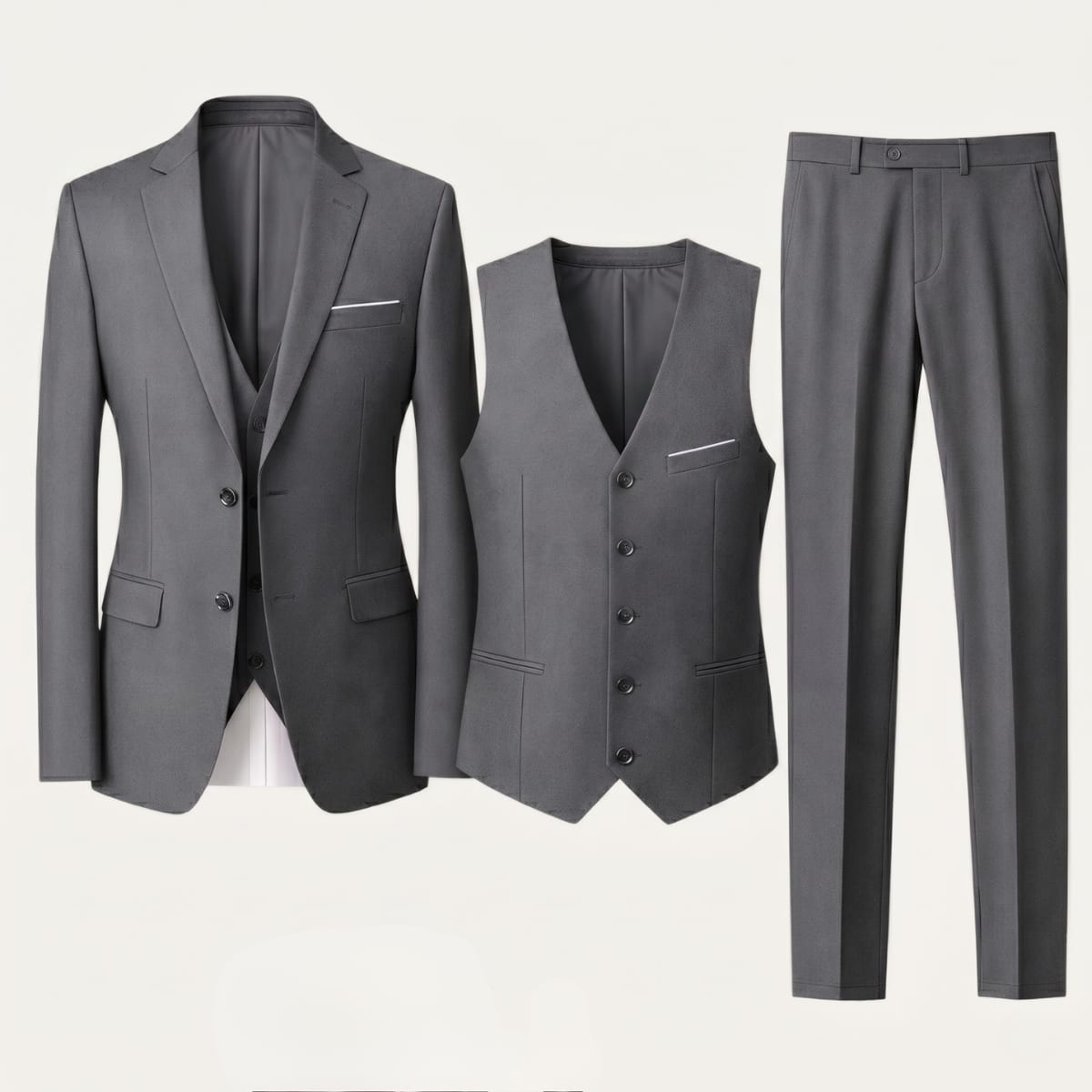 Men's 3 Piece Wedding Suit | Craig_8
