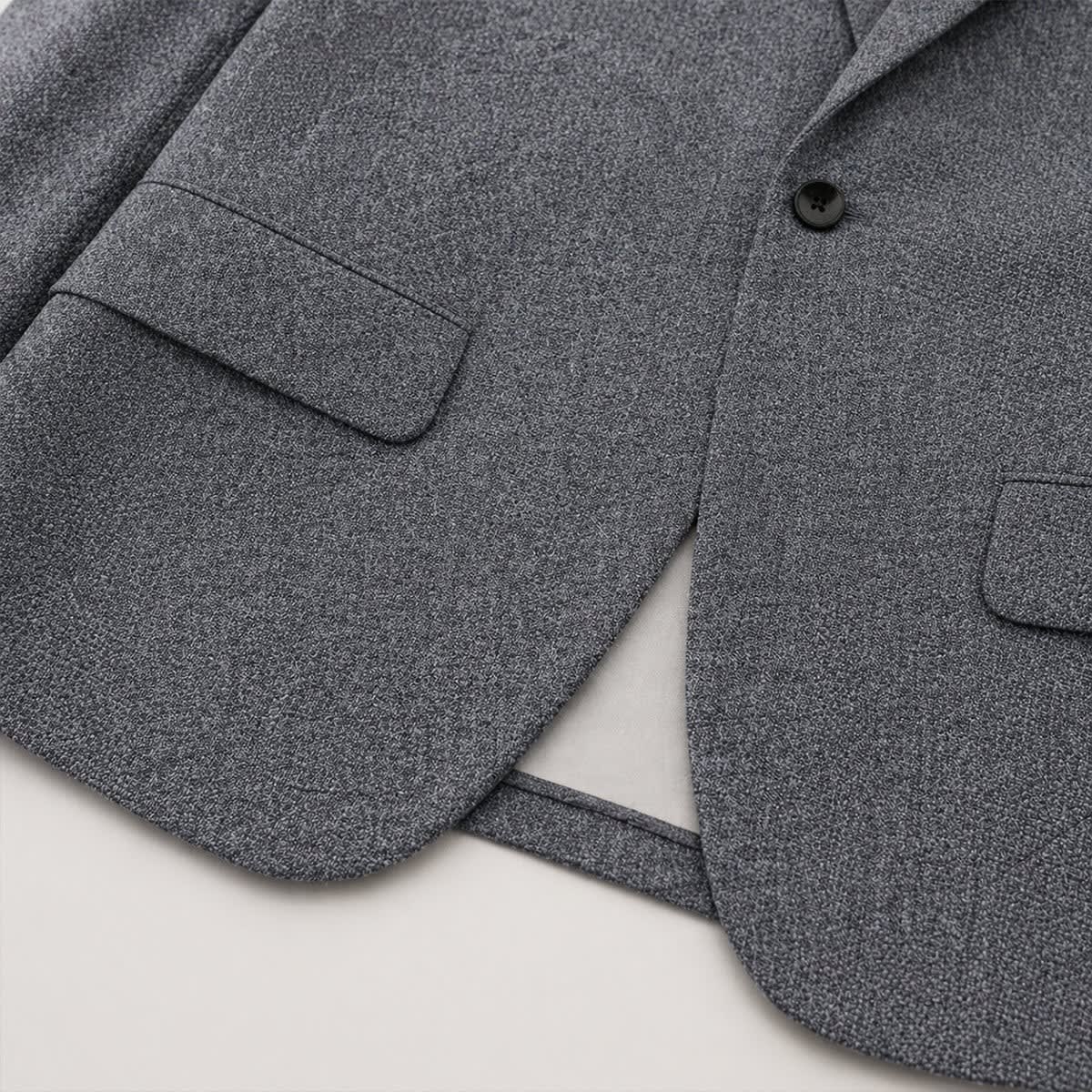 Men's Linen Blend Slim Fit Blazer | Trevor_4